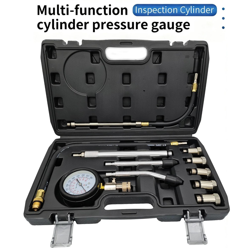 NEW Professional Engine Cylinder Compression Tester Kit