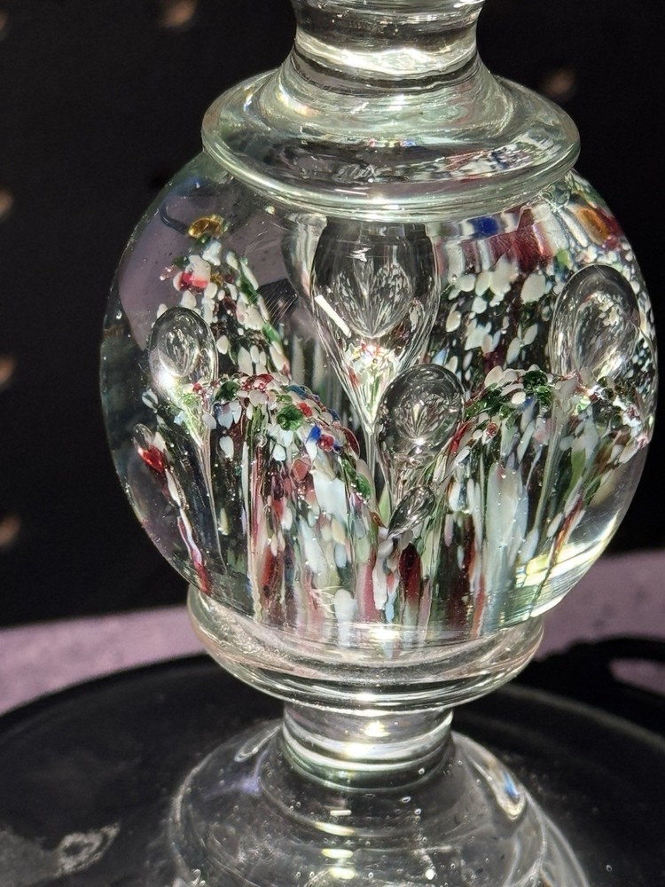 Blown Glass Candlestick