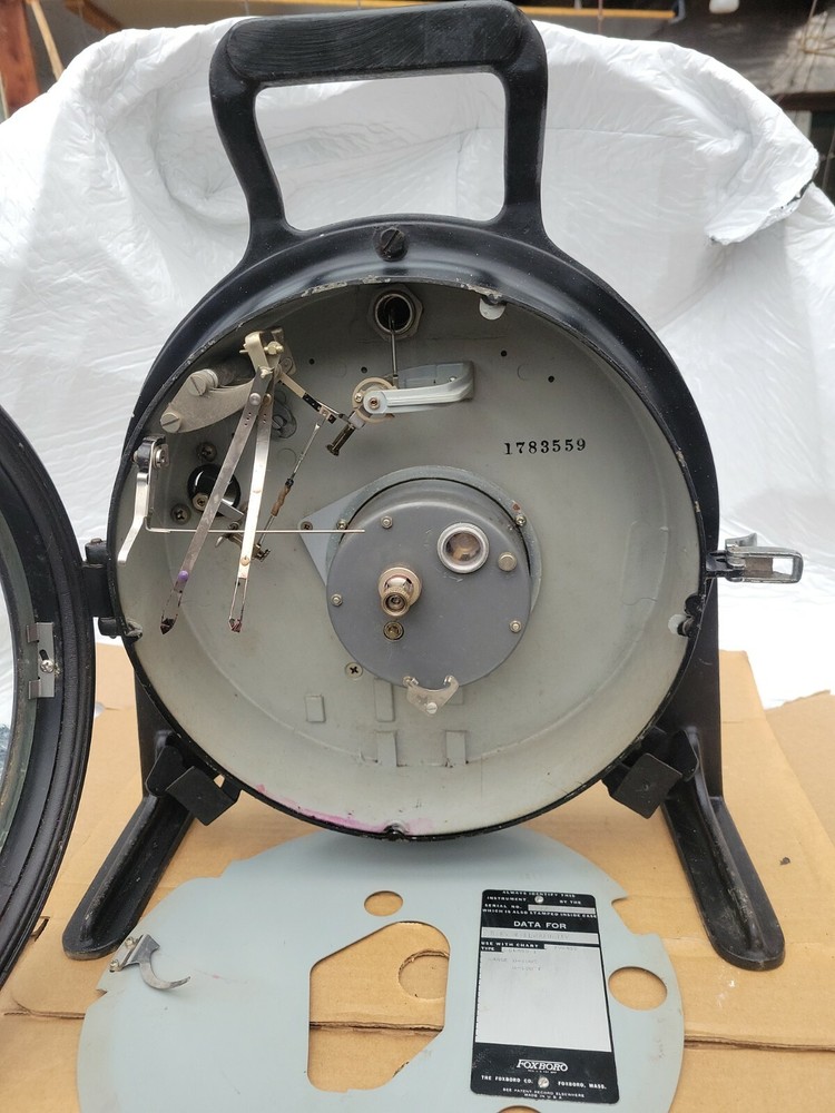 Foxboro 24 Hour Temperature Humidity Recorder