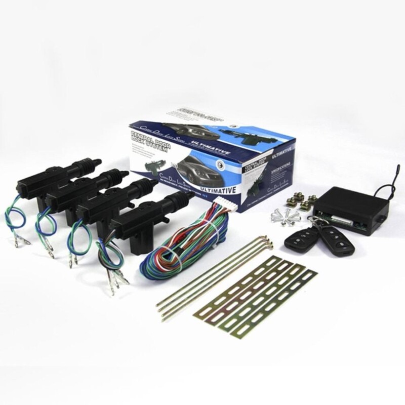 Car 4 Door Kit Keyless Power Lock Entry System Security Central Remote Universal