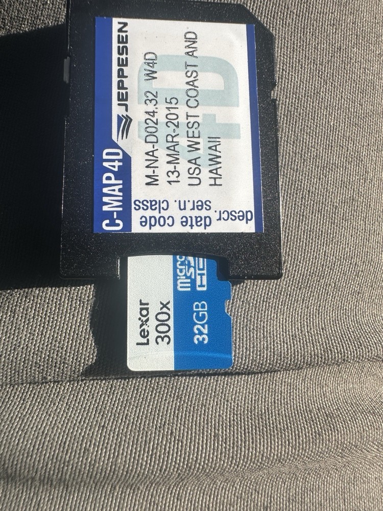 C-MAP 4D US West Coast & Hawaii microSD Format Electronic Chart jeppesen