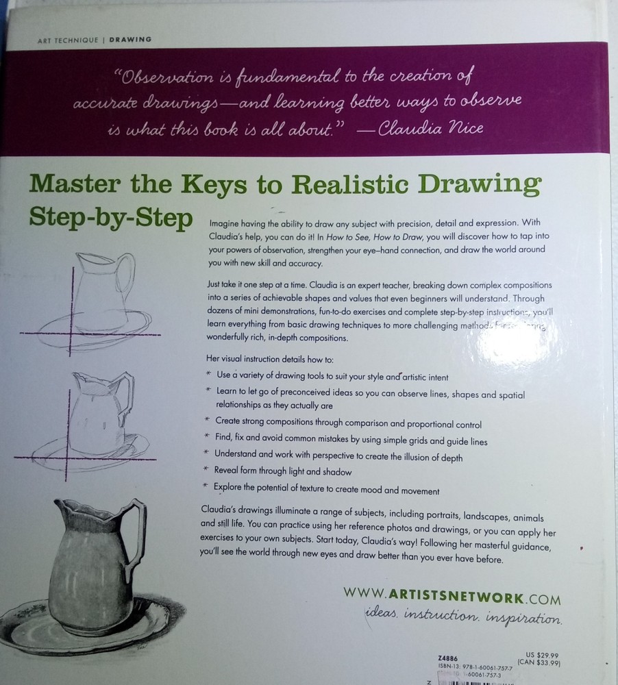 New 2 Artist Instruction Books Draw Sketch Techniques Tools How To Help Learn