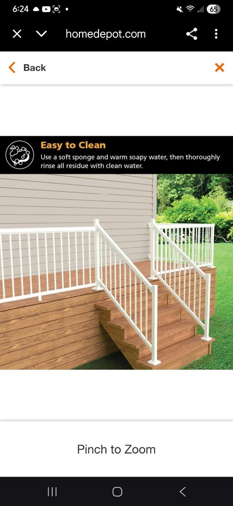 Peak Alluminum Railing