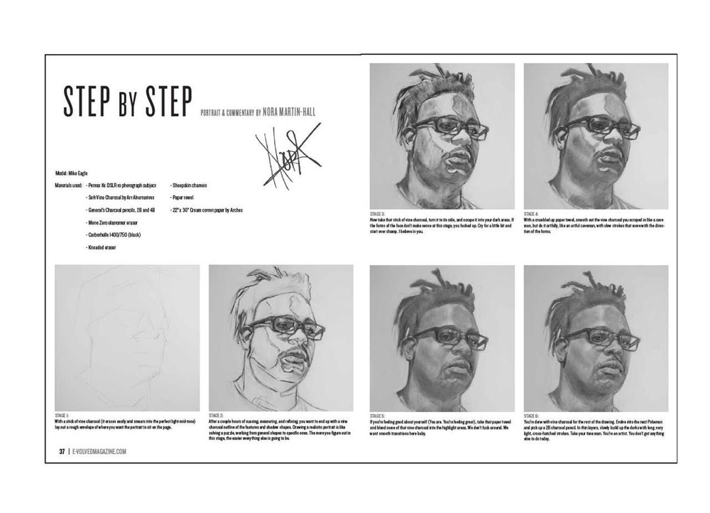 E-VOLVED #8 TATTOOS & FINE ART MAGAZINE EVOLVED
