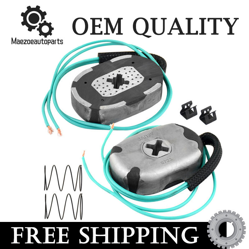 2 Pack 10" Electric Trailer Brake Magnet Replacement Kits for 3,500-lb axles