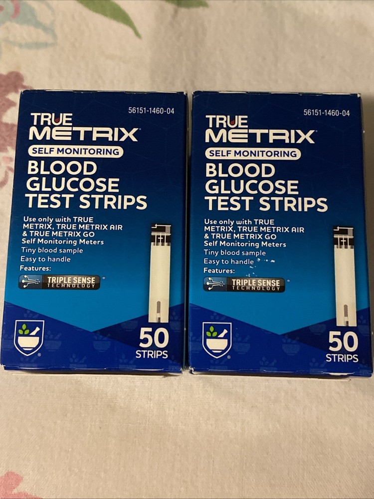 TRUE Metrix Blood Glucose 100 Count Test Strips