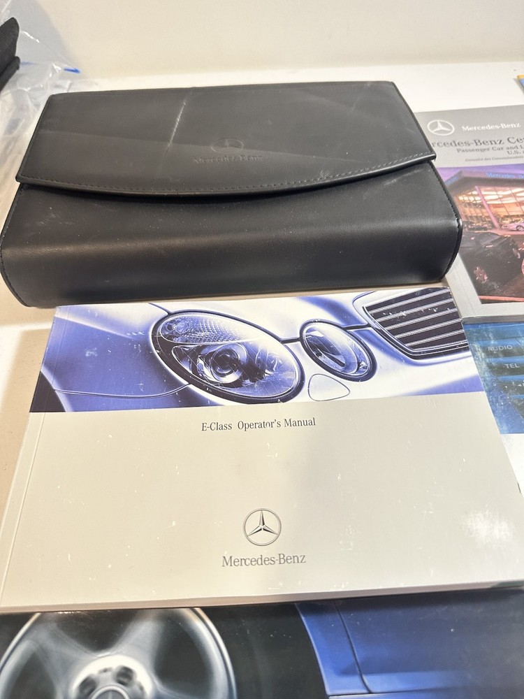 2003 Mercedes-Benz E-Class Owners Manual Set