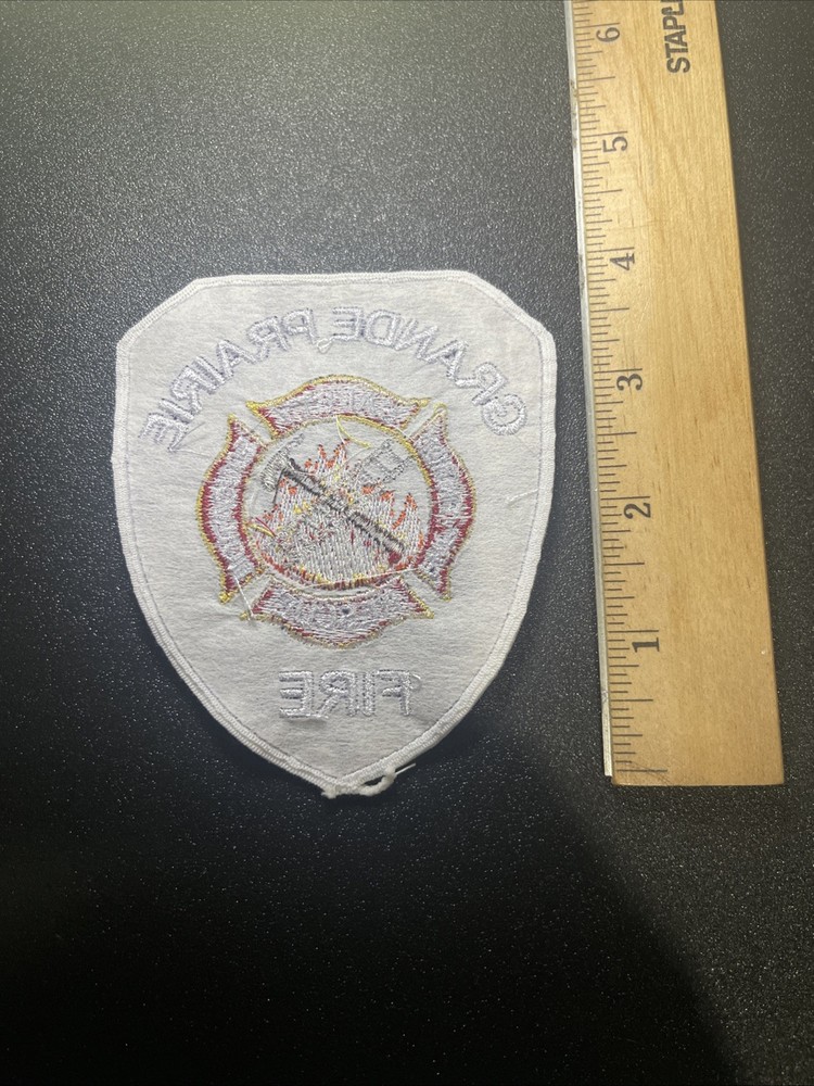 Canada Grand Prairie Fire Patch Souvenir