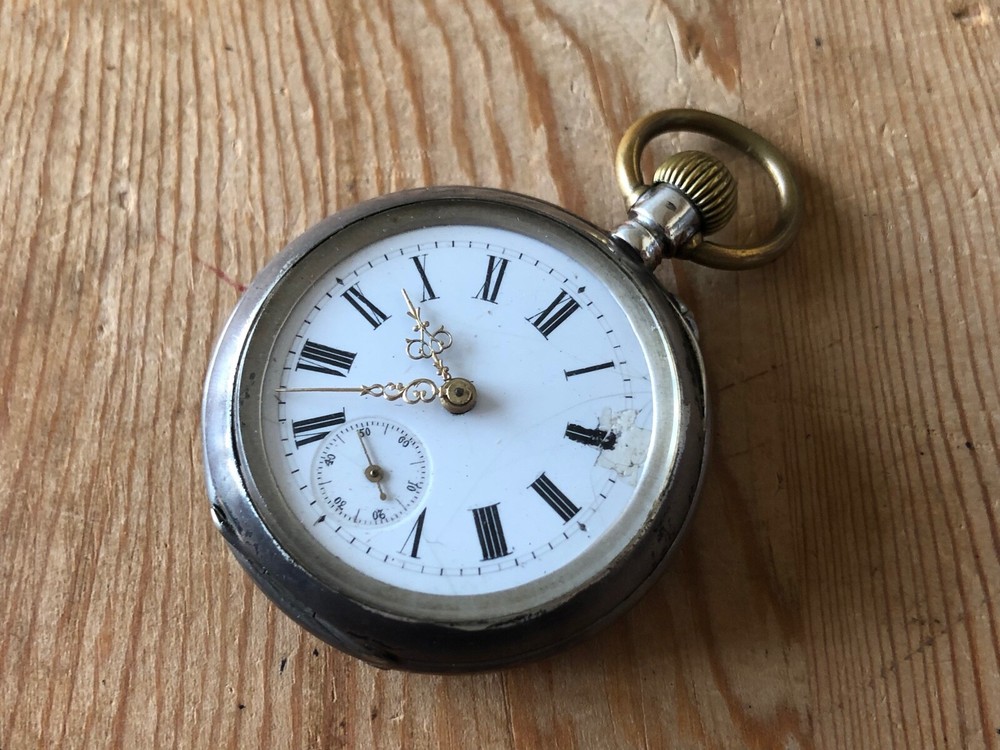 Pocket Watch - 46 Mm Diameter - Steel