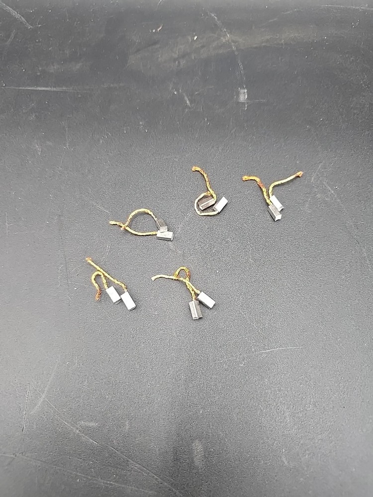 5 Pair Trinity Serated Brushes Modified Motors Custom Works Truespeed