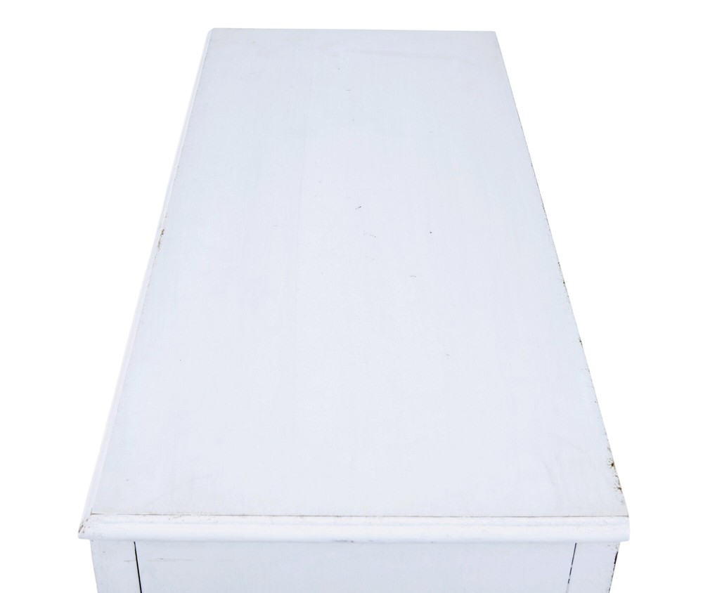 SWEDISH 19TH CENTURY PAINTED PINE CUPBOARD