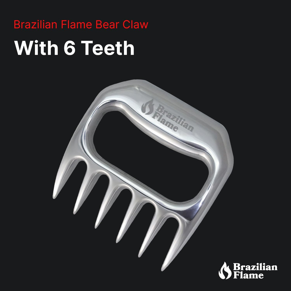 Bull Claw Meat Holder, Aluminum, Medium