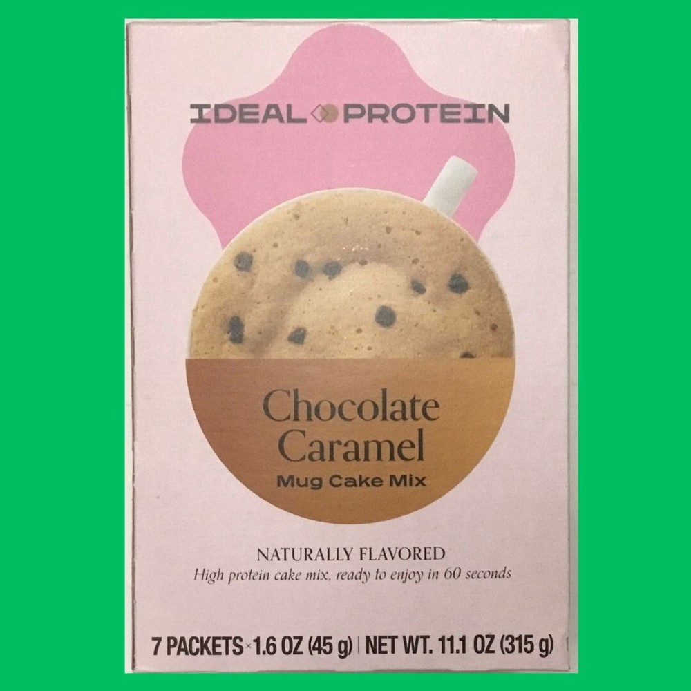 Ideal Protein Chocolate Caramel Mug Cake Mix - 7 packets