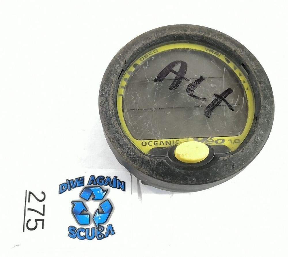 Oceanic Veo 1.0 Scuba Dive Diving Computer Puck Module As-Is #275
