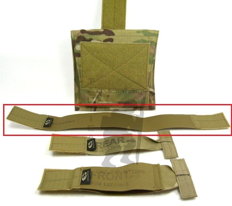 BAE Systems ECLiPSE MSAP Armor Carrier - (2) replacement arm band elastic straps