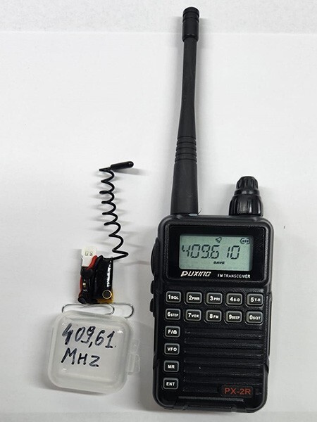 Powerful UHF Spy Audio Bug Microphone with Rechargeable Battery Range upto 700m