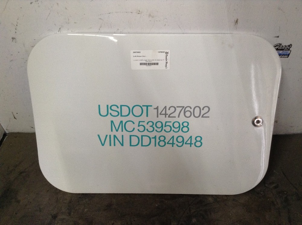 Peterbilt 587 Left/Driver Sleeper Door - Used