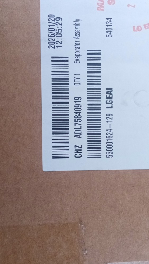 LG ADL75840919 Evaporator Assembly