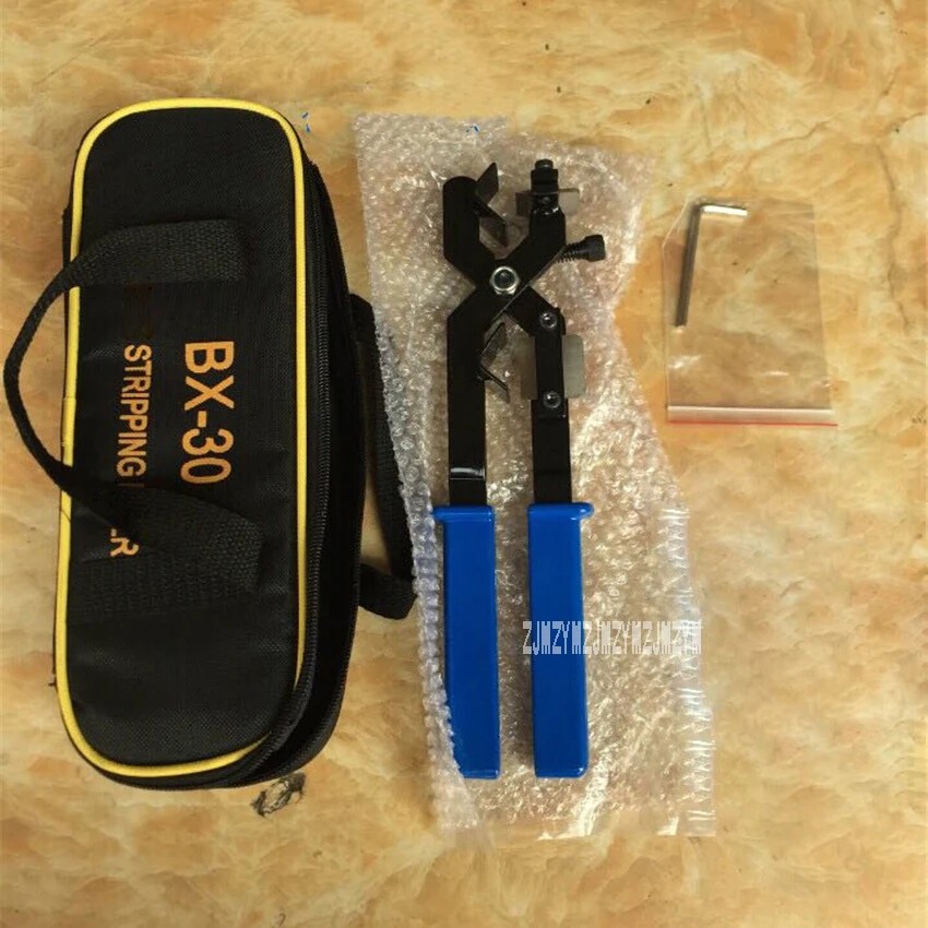 Manual Wire Stripper Portable Stripping Tool 15-30mm