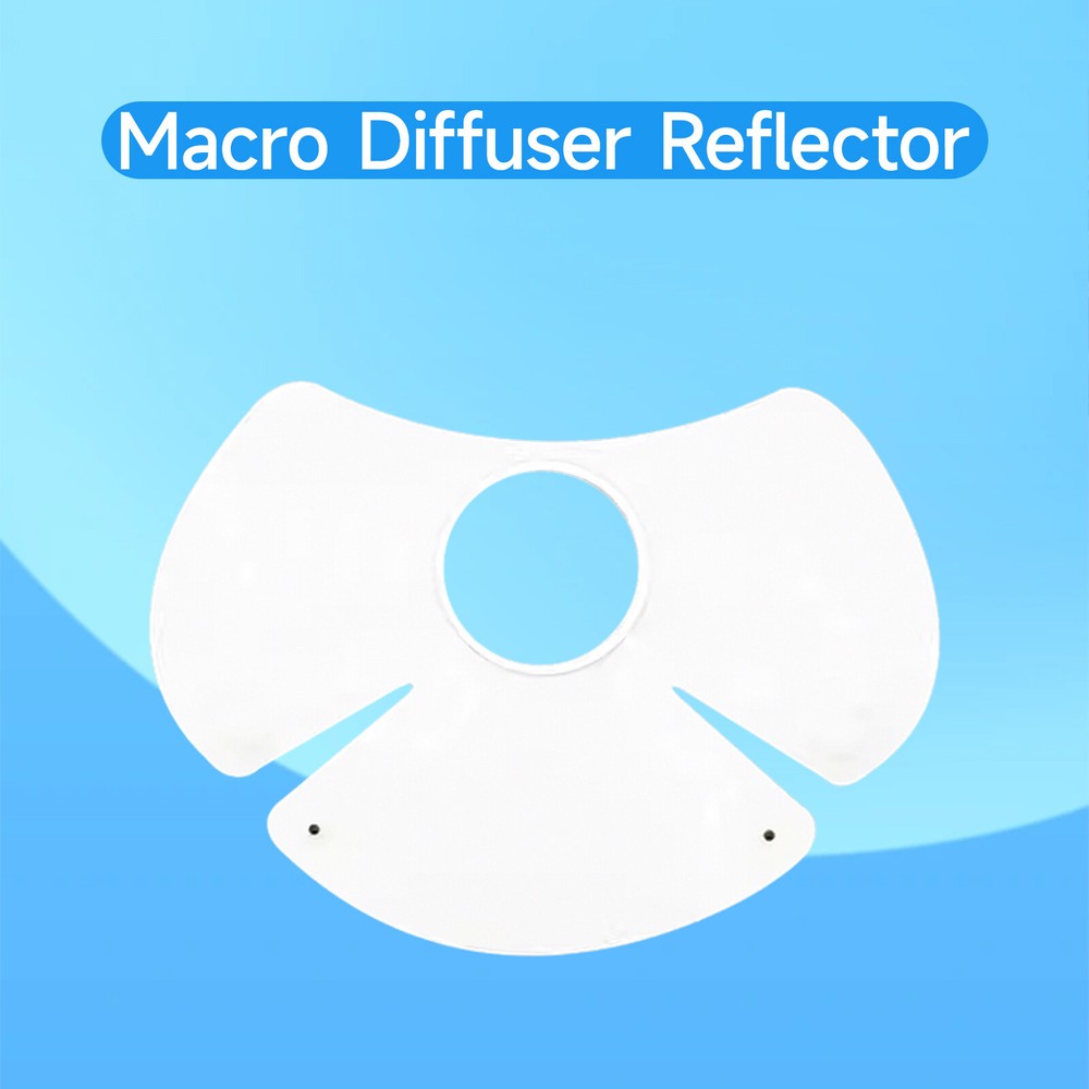 For Macro Flash Speedlite Softbox Diffuser Reflector Snoot Diffuser Universal