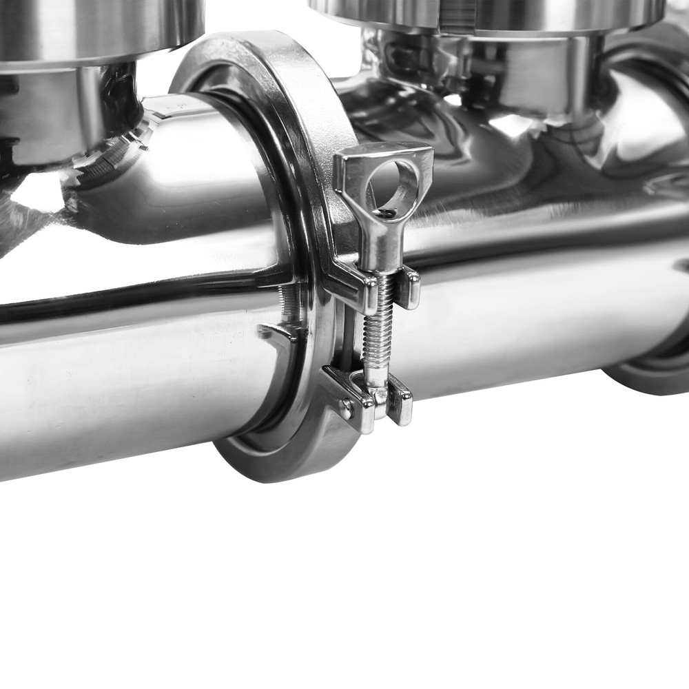 4" inch Reflux Column Moonshine Still w/ Dephlegmator, Condenser, Bubble Plate