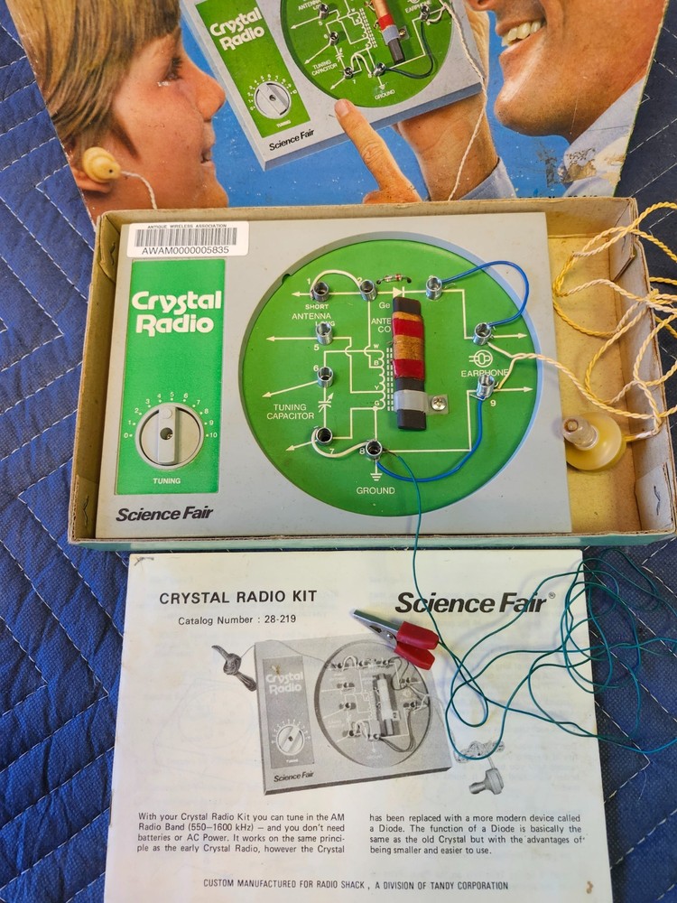 Science Fair Crystal Radio Kit