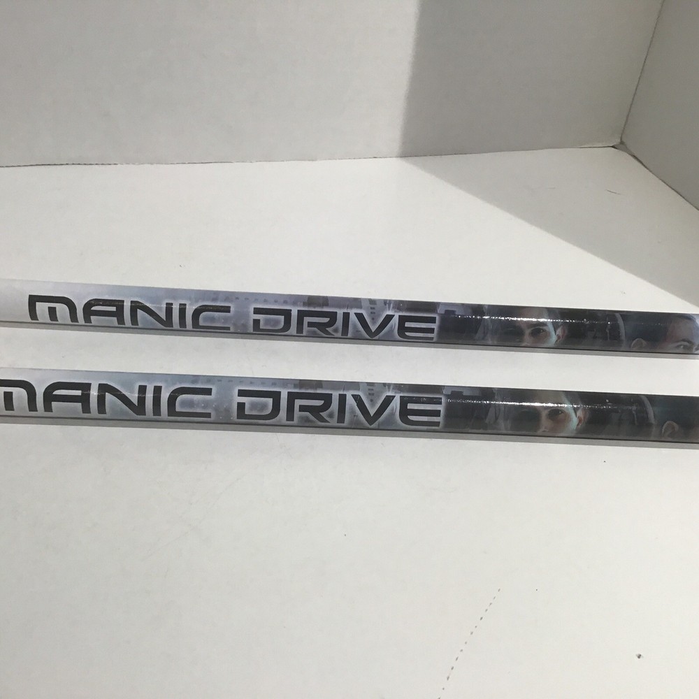 Manic Drive Drum Sticks 16” Long Used.