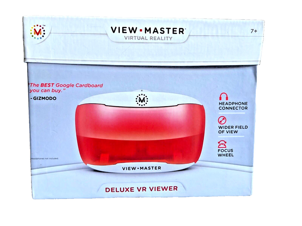 View-Master Virtual Reality Deluxe VR Viewer & 3 Experience Packs