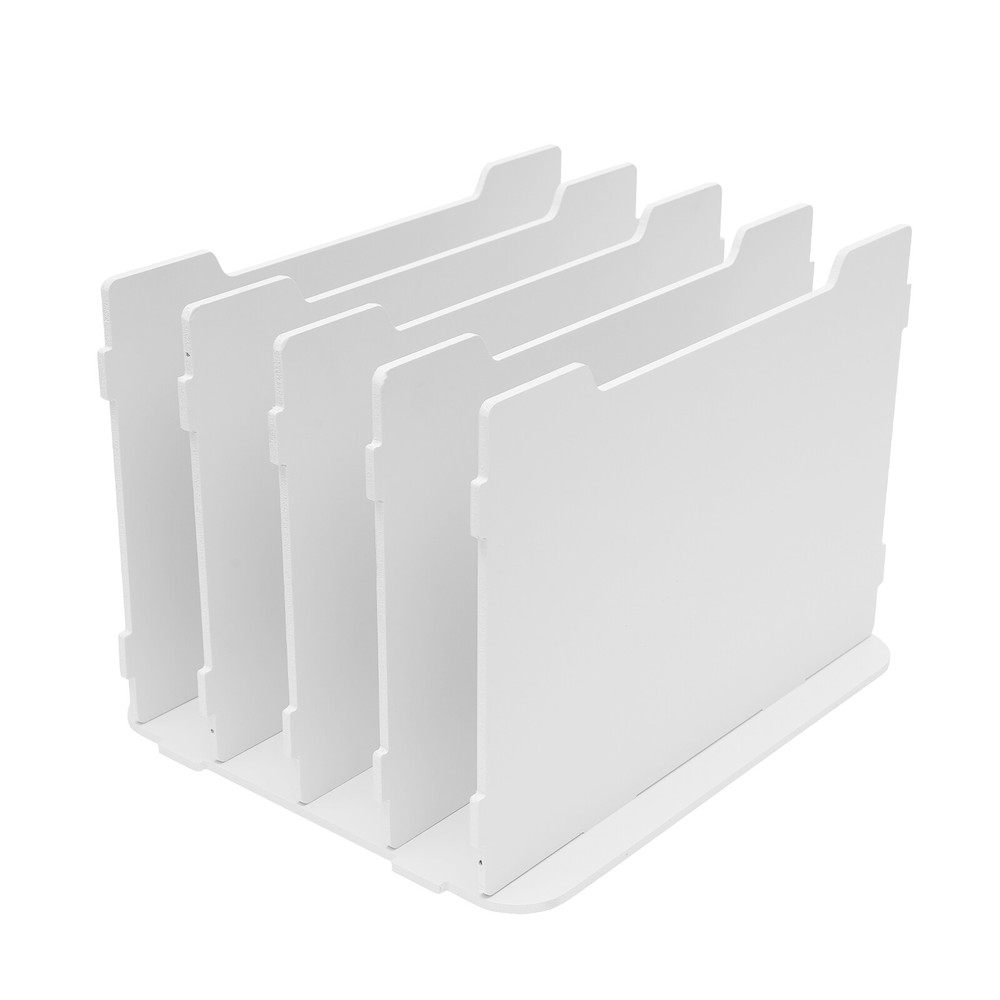 5 Tiers Stackable File Organizer Tray Desk Desktop Paper Document Tray Holder