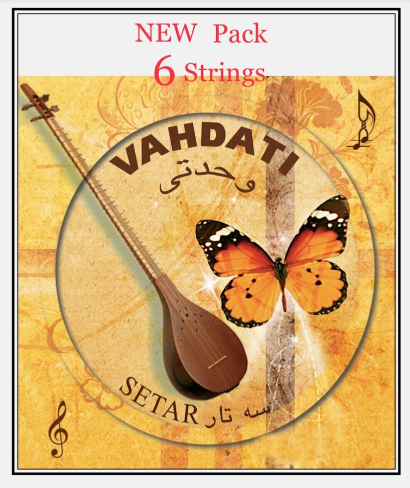 String Setar, full set, Sehtar, Sitar, Setar string, سیم سه تار, setar, wire
