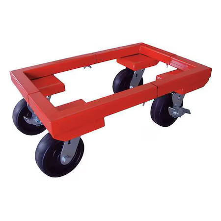 Adjustable Dolly, Cap 3000 Lb, 24-1/2X34,  48J132