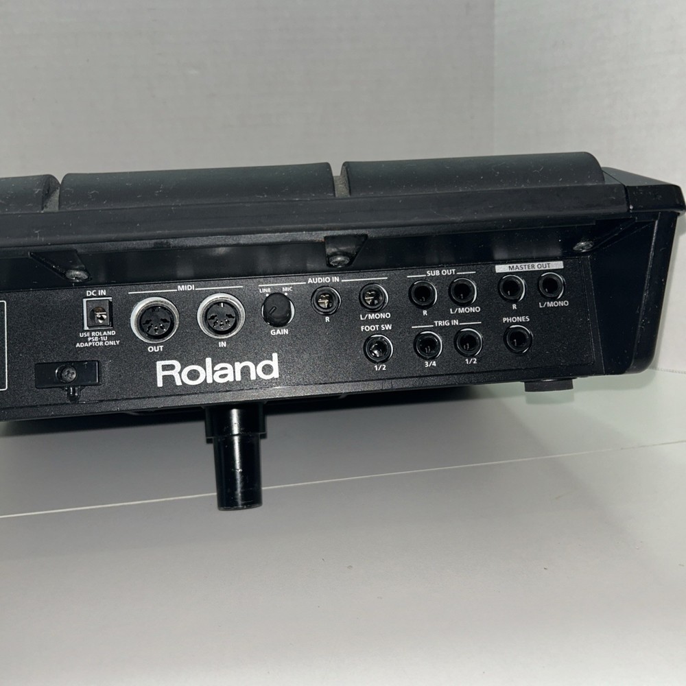 Roland SPD-SX Drum Sampling Pad With AC Power Adapter Percussion Pad READ