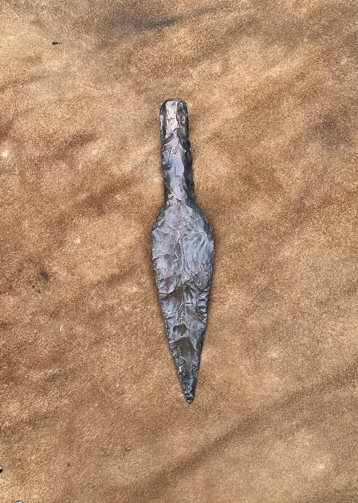 Danish Flint Dagger Bronze Copy Chris Levatino