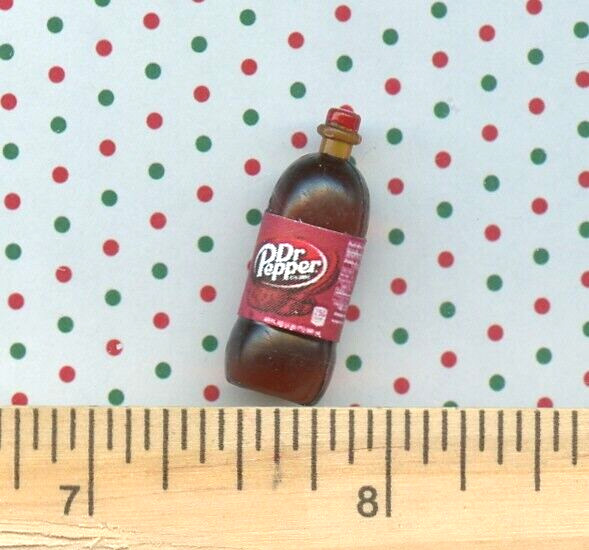 Dollhouse Miniature Size Cola Pop Bottle # D P