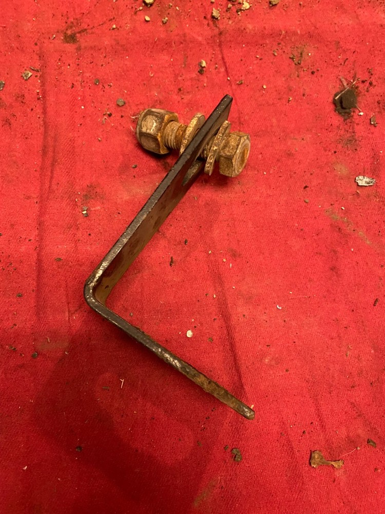 Kenworth # A11-1822 TAIL LIGHT bracket WITH BOLT