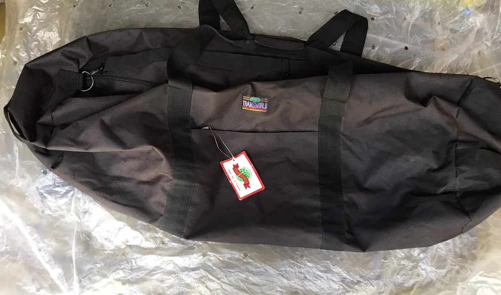 Transworld Extra Large Black Duffle Bag REDUCED