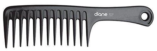 shampoo comb, 9-3/4", D142 1 Count (Pack of 1) Black