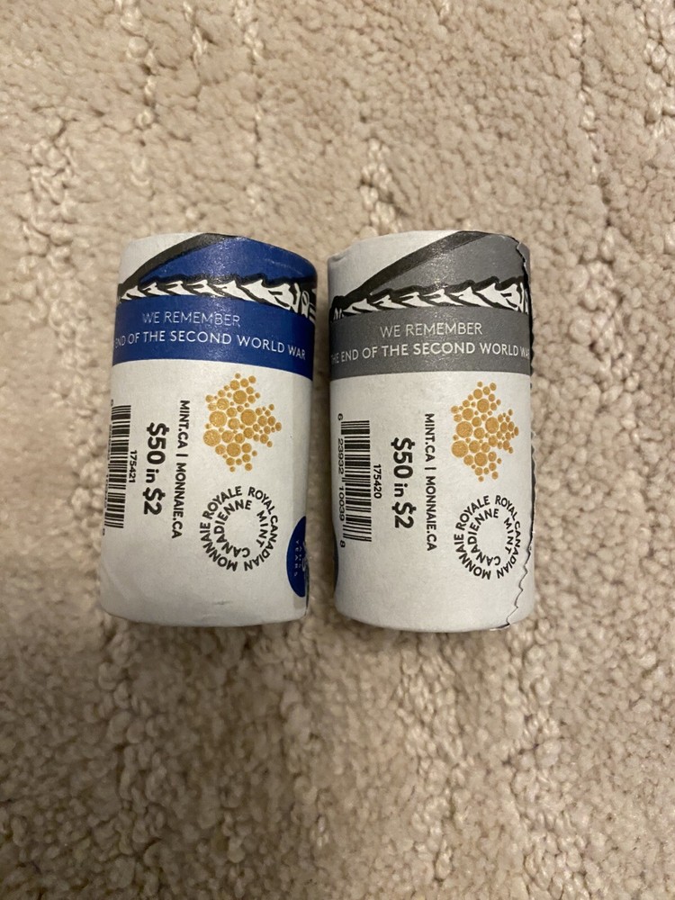 Canada We Remember End Of The Second World War 2 Rolls