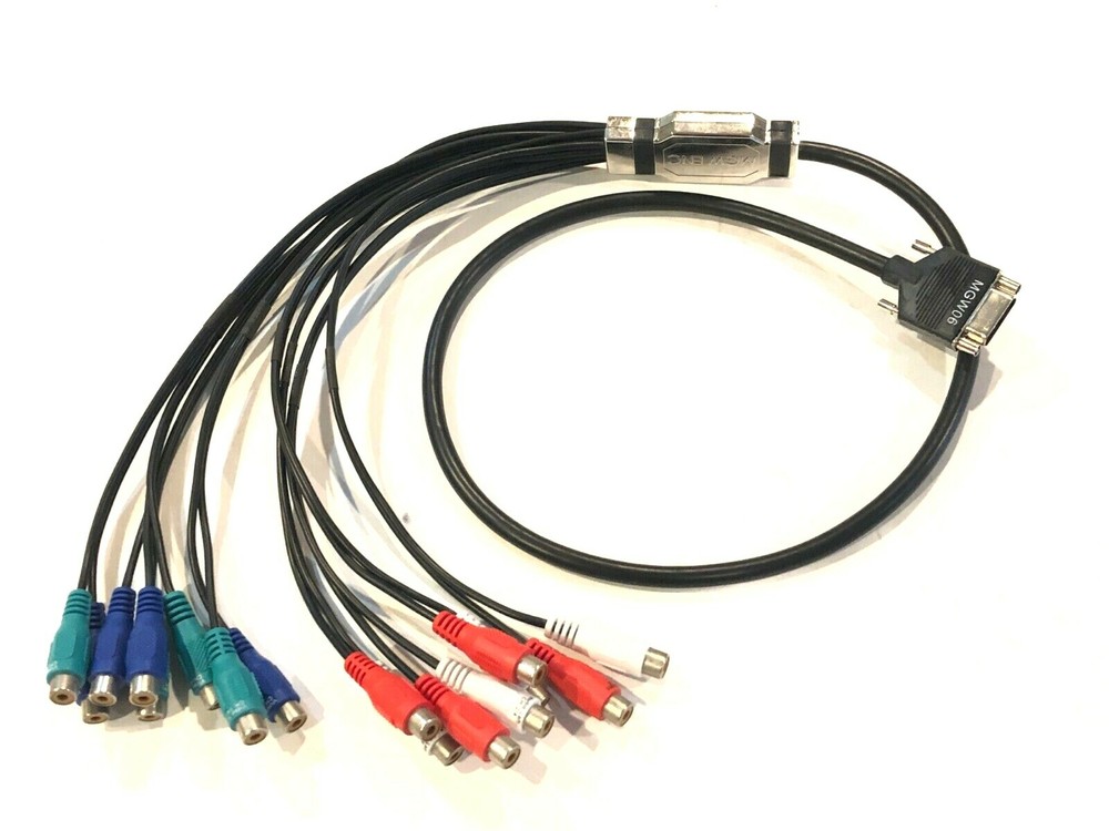 MGW06 Analog Audio Video Breakout Cable MGW ENC For Vitec Video Encoder