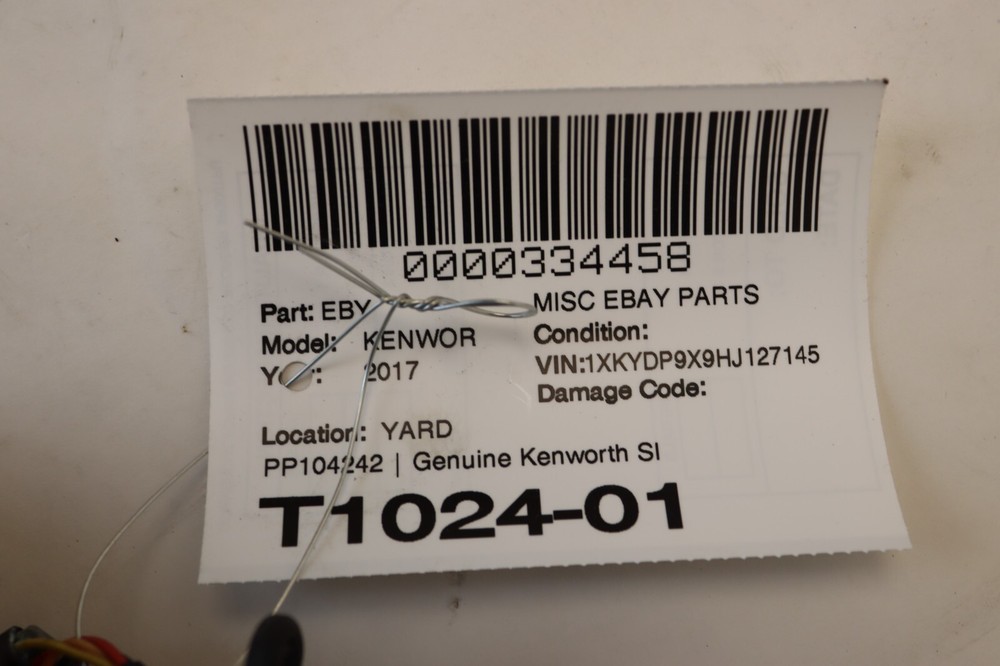 2013-2024 KENWORTH T680 INTERIOR SLEEPER CONTROL SWITCH PANEL PP104242 OEM