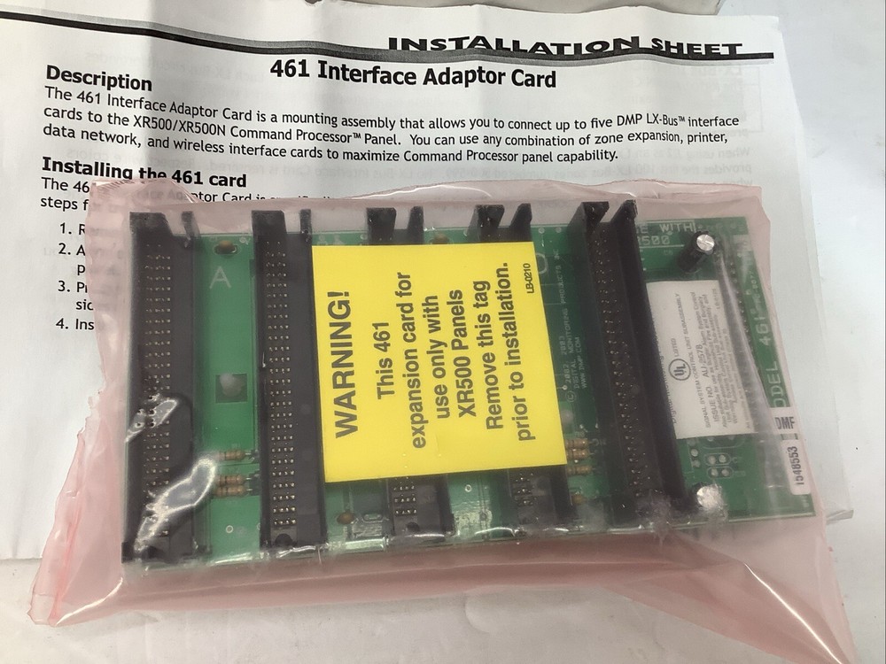 DMP 461 Interface Adaptor For XR500