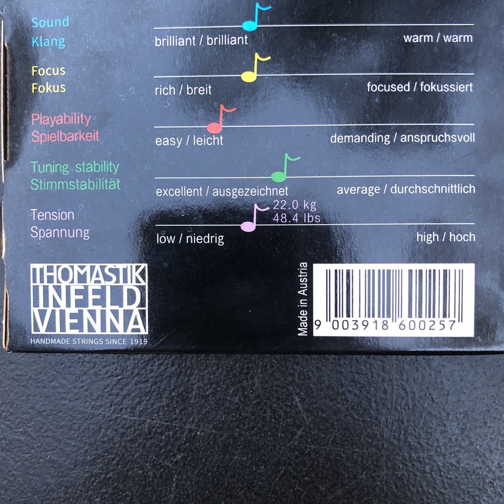 Thomastik Dominant 135B Violin String 4/4 Full Set G D A E Strings US Shipping