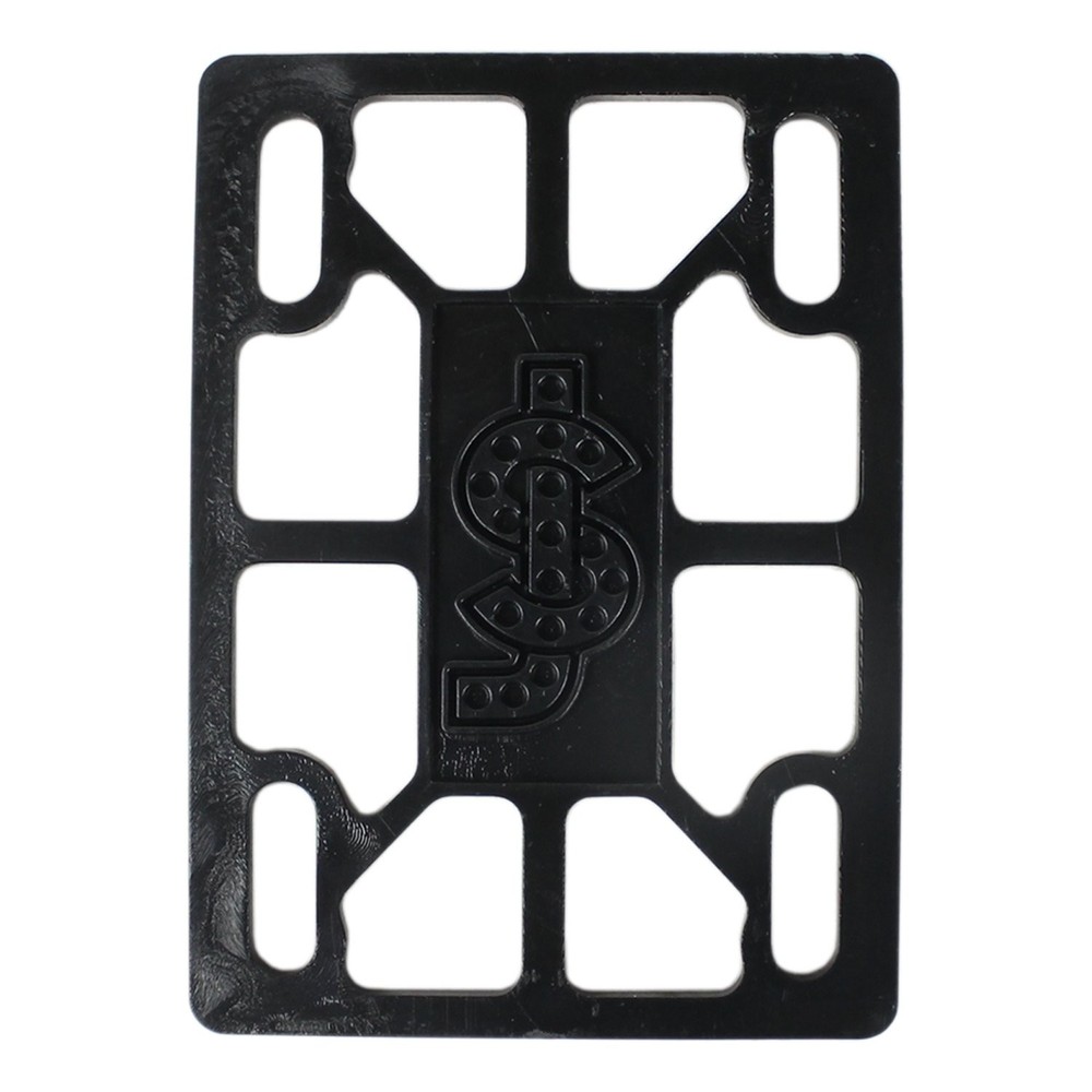 Skateboard Risers 1/8" Black Riser Pads