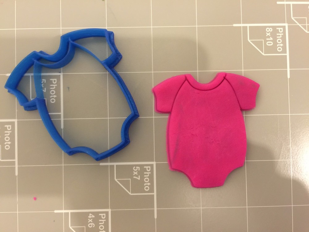 Newborn baby Dress Cookie Cutter