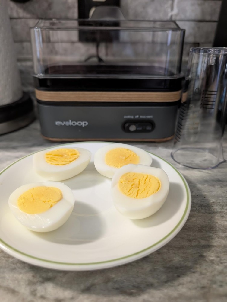 6-Egg Capacity Electric Egg Cooker with Auto Shut-Off