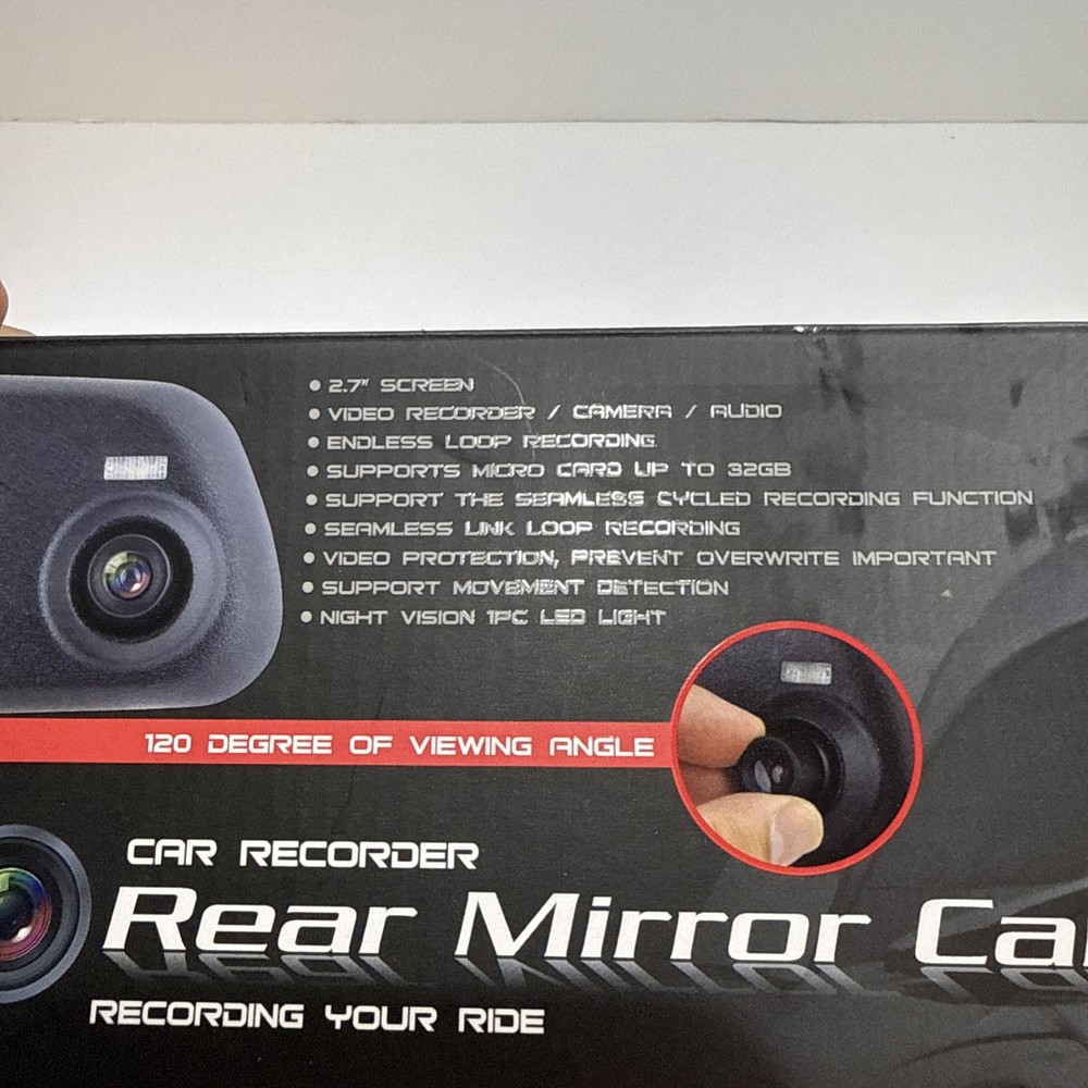 Car Recorder Rear Mirror Cam