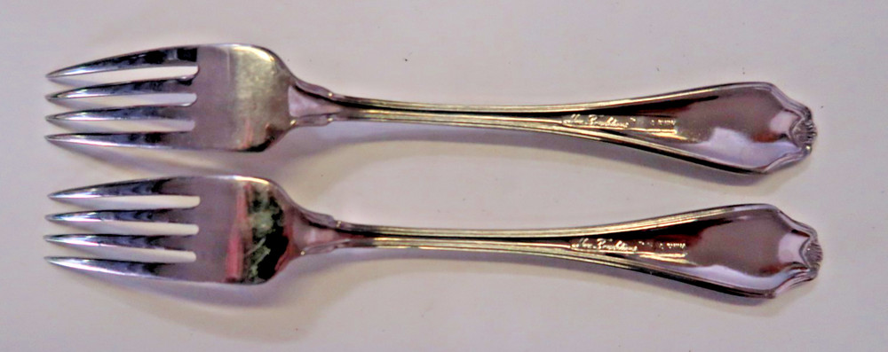 New Traditions Stainless 18/10 China Unknown Pattern 2 Dinner Forks 7 3/4"