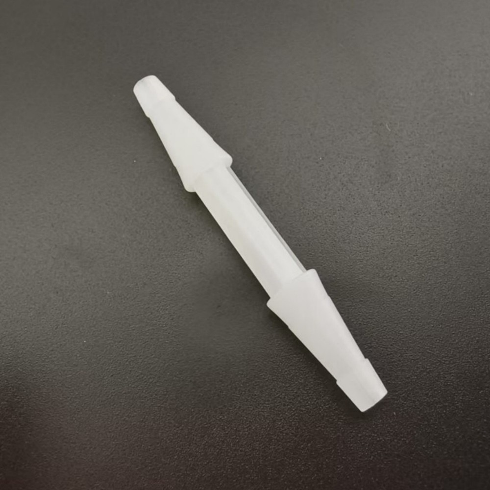Plastic Hose Barb Fitting Extended 4mm Barbed Splicer Mender Joint Adapter × 25