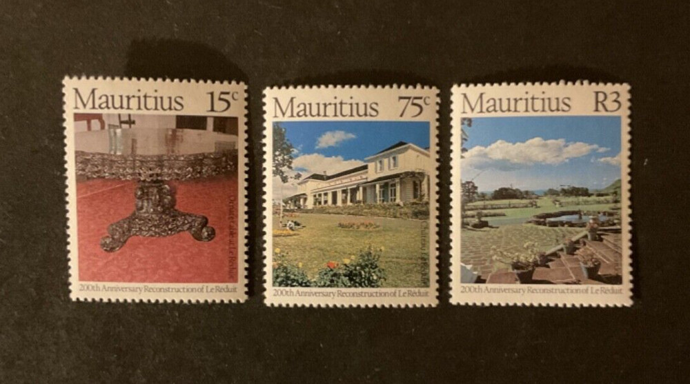 Mauritius Scott #473-5 never hinged