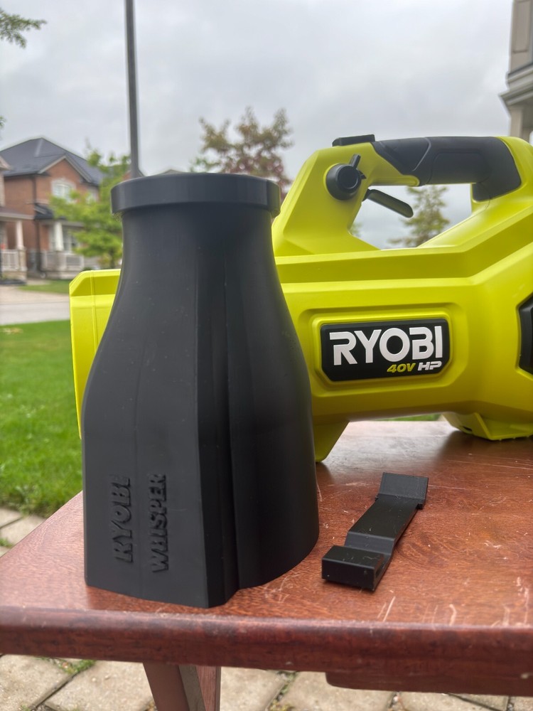 Compact Short Nozzle For Ryobi Whisper 40V Leaf Blower (RY4040)